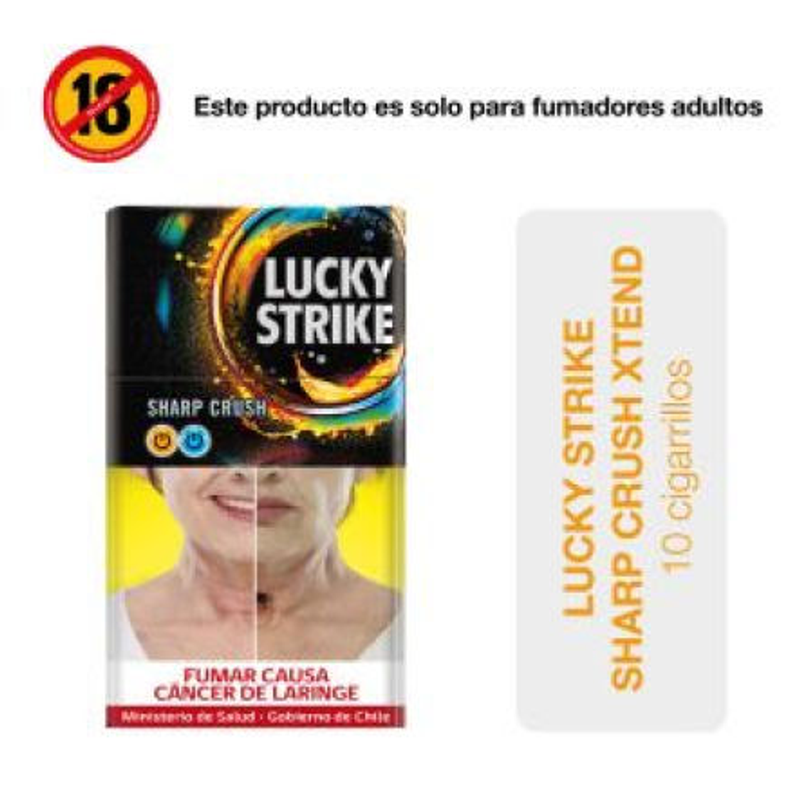 CIGARROS CRUSH 10UN LUCKY STRIKE PACKx10 1