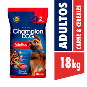 ALIMENTO PERRO CARNE 18KG CHAMPION DOG