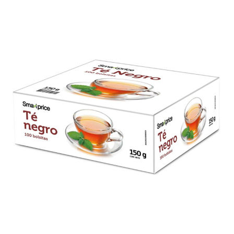 Caja 6 unidades TE NEGRO BOLSITAS 150GR SMART PRICE 1