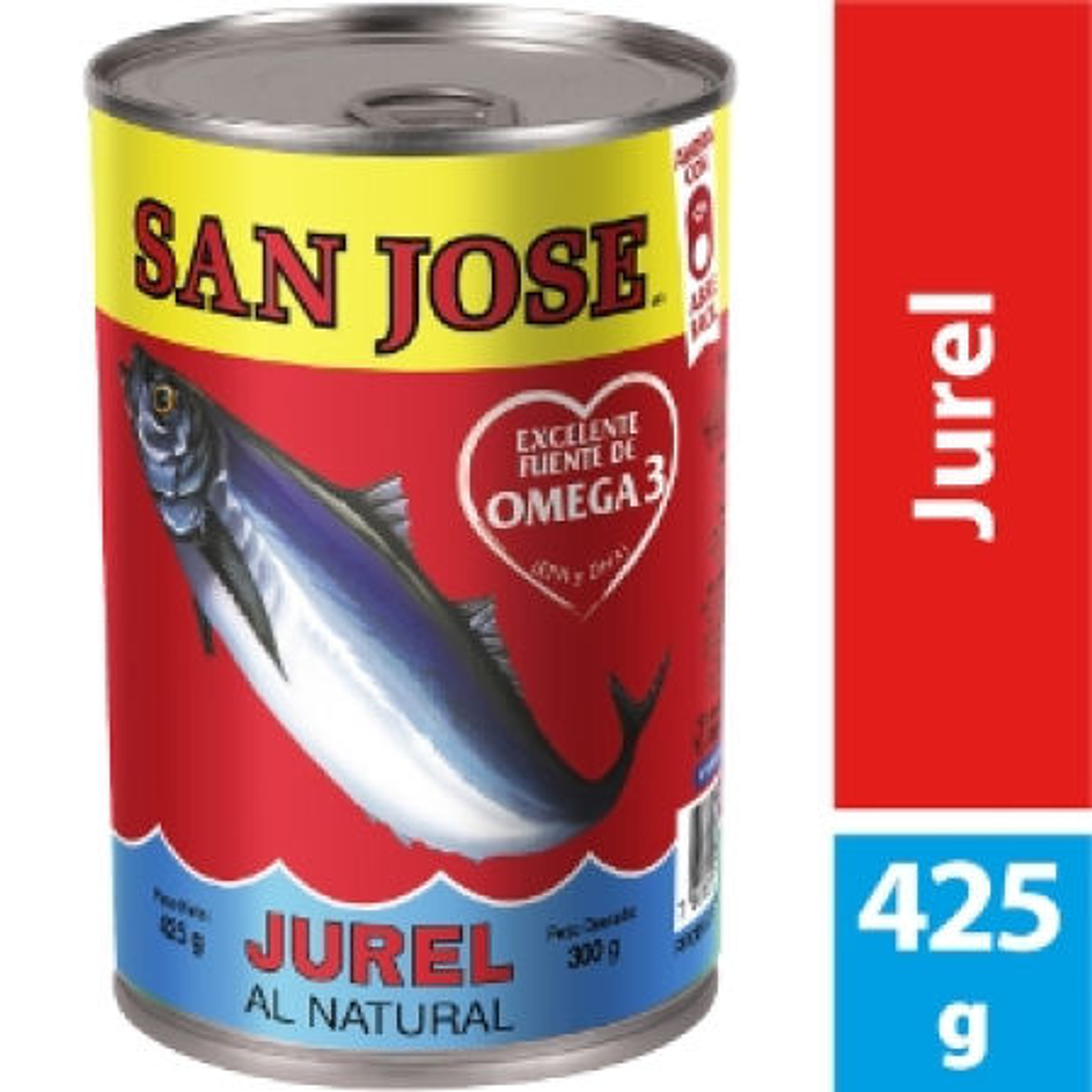 JUREL NATURAL 425GR SAN JOSE 1
