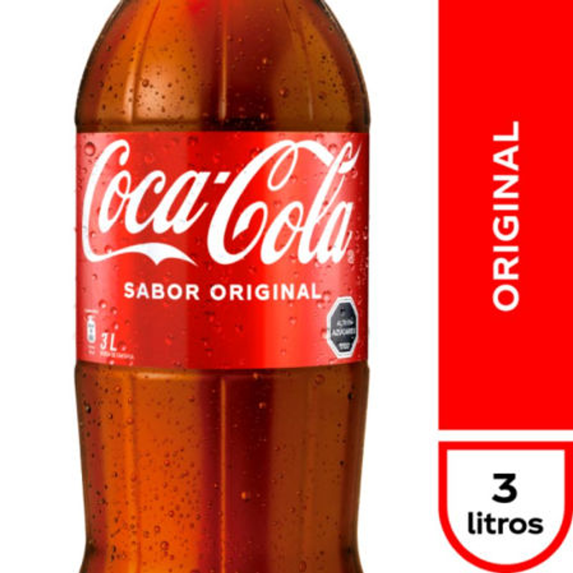 BEBIDA COLA NORMAL 3.0LT COCA COLA pack de 6 unidades  1