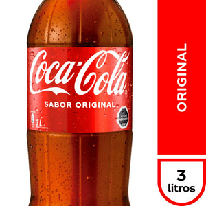 BEBIDA COLA NORMAL 3.0LT COCA COLA pack de 6 unidades 