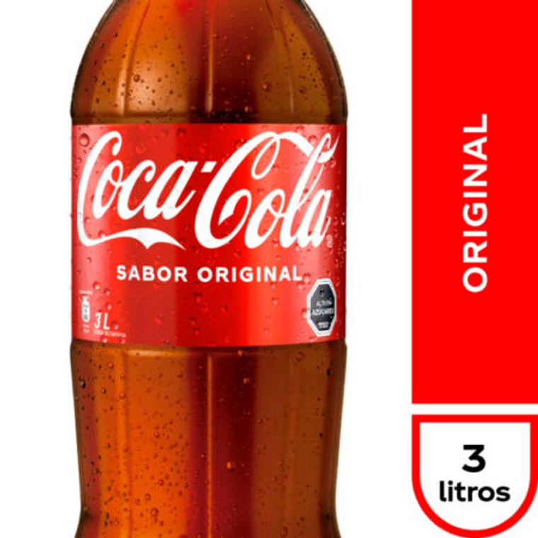 BEBIDA COLA NORMAL 3.0LT COCA COLA pack de 6 unidades  1