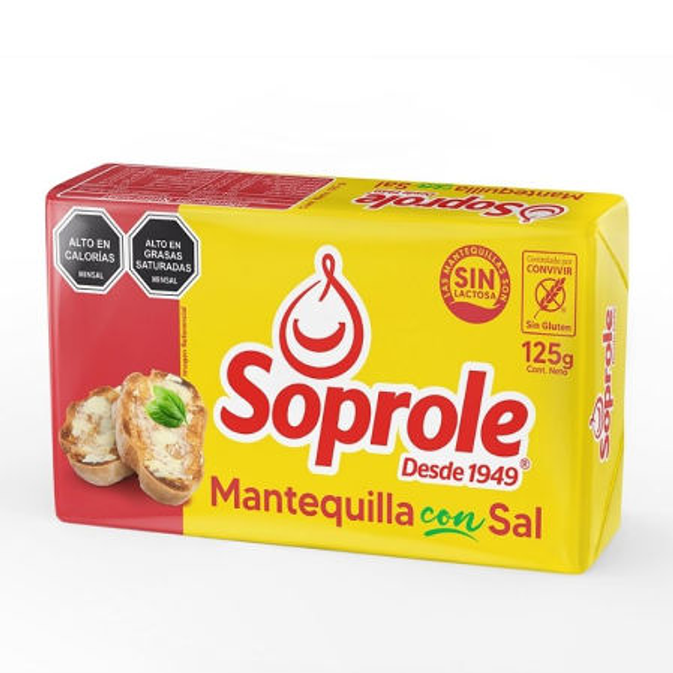 MANTEQUILLA 125GR SOPROLE 1