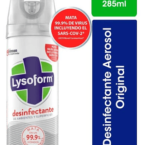 DESINFEC AEROSOL ORIGINAL 285CC LYSOFORM
