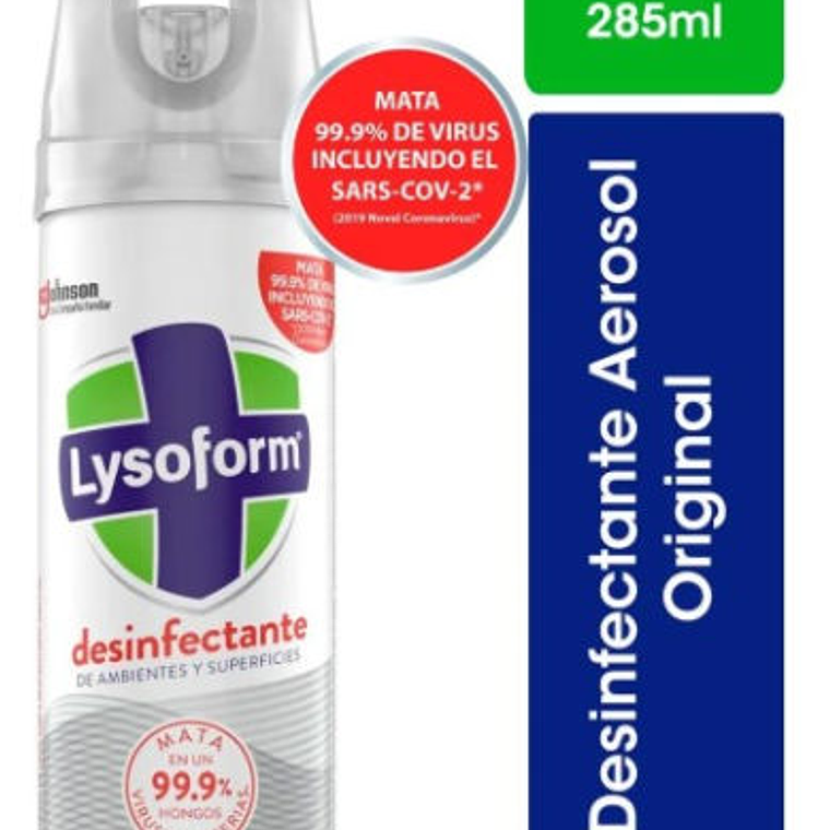 DESINFEC AEROSOL ORIGINAL 285CC LYSOFORM 1