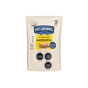 Mayonesa Hellmann’s 700 g – Caja 12 Unidades