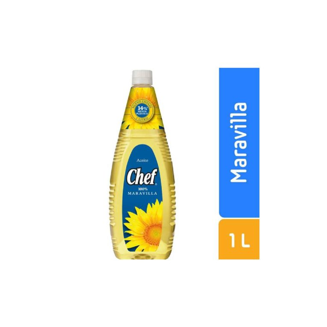 Aceite Chef Maravilla 1 Litro – Caja 12 Unidades 1