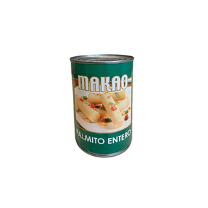 Palmito Makao Entero 400 g – Caja 24 Unidades