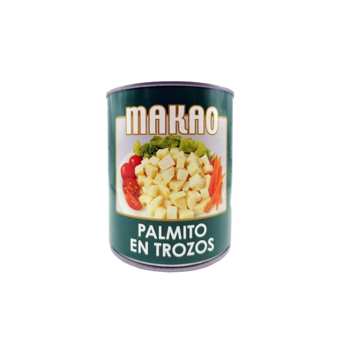 Palmitos Makao en Trozos 400 g – Caja 24 Unidades 1