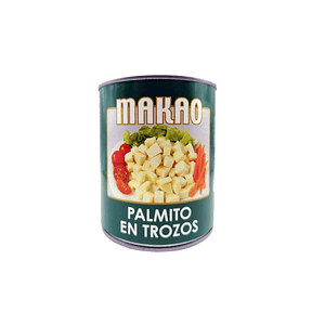Palmitos Makao en Trozos 400 g – Caja 24 Unidades