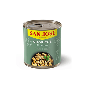 Choritos San José en Agua 425 g – Caja 24 Unidades