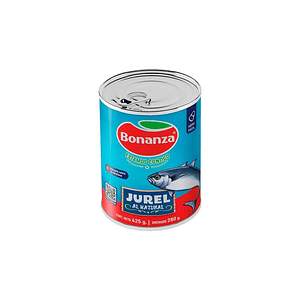 Jurel Bonanza 425 g – Caja 24 Unidades