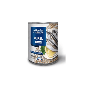 Jurel Nuestra Cocina 425 g – Caja 24 Unidades
