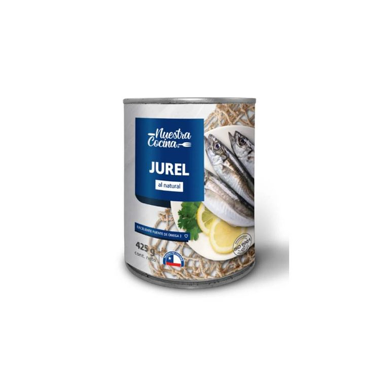 Jurel Nuestra Cocina 425 g – Caja 24 Unidades 1