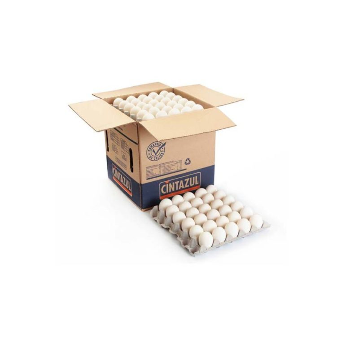 Huevos Cintazul Extra – Caja 6 Bandejas de 30 Unidades 1