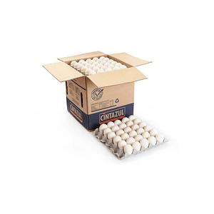 Huevos Cintazul Extra – Caja 6 Bandejas de 30 Unidades