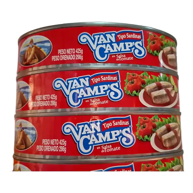 Caja de sardinas 24 unidades 425 gramos  1