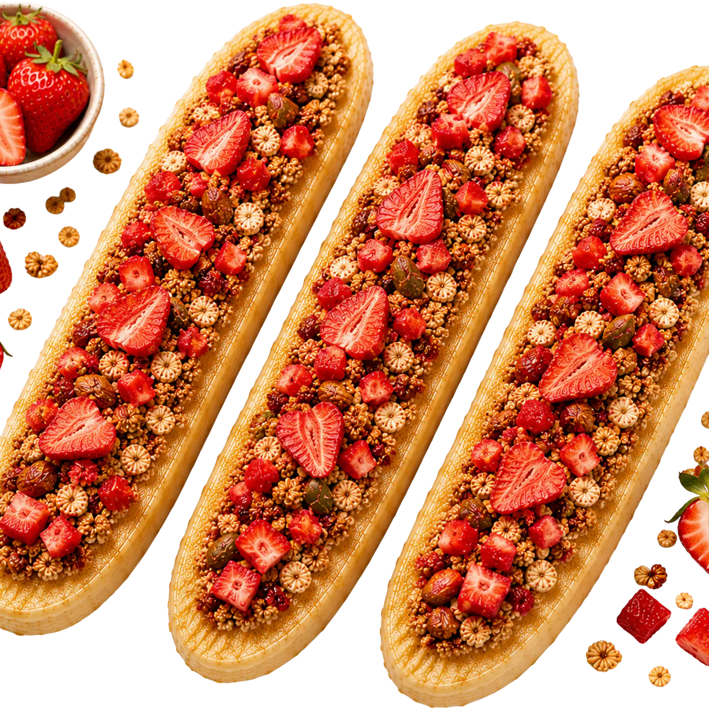 Crunch banana - Fresa 1