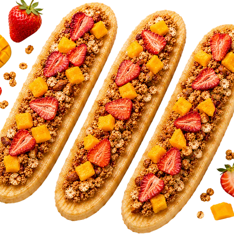 Crunch banana - Fresa Mango