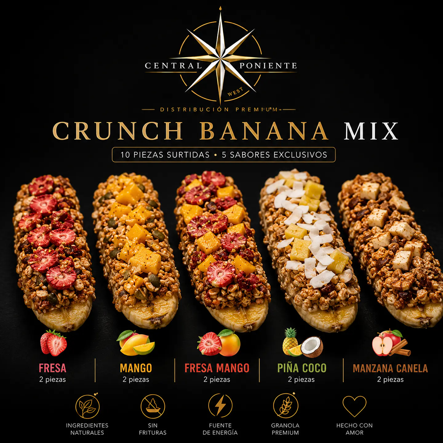 Crunch banana - Mix 1