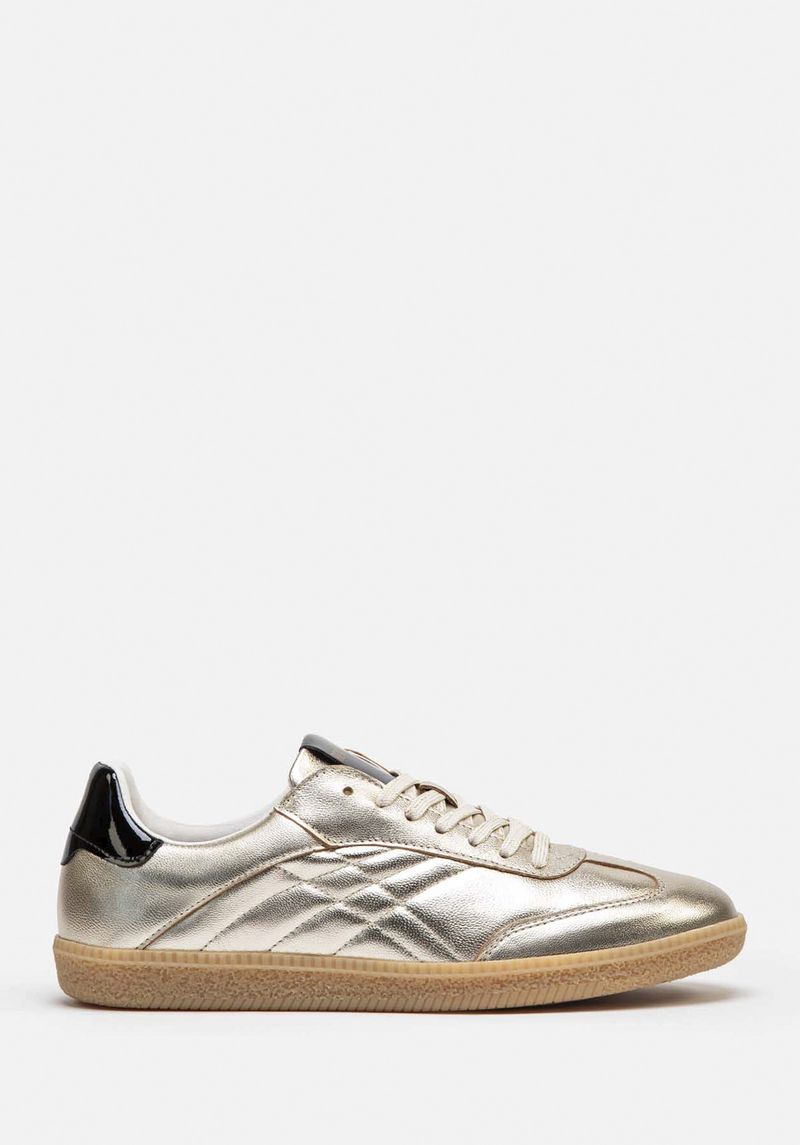 Luxe SNEAKERS BRILLIO ORO BLACK 3