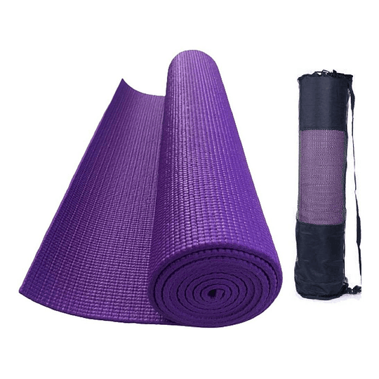 Mat Colchoneta Yoga Goma Eva 6 Mm - Antideslizante Colores