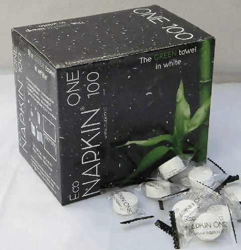 Toallitas Humedas Comprimidas Napkin Pack 100 Individuales