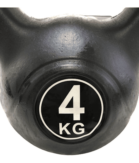 Pesa Rusa Kettlebell Resina 4 Kg | Entrenamiento | Crossfit