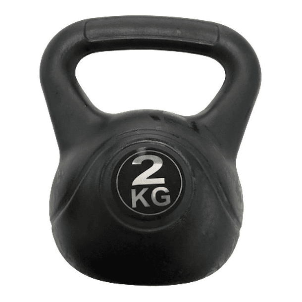 Pesa Rusa Kettlebell Resina 2 Kg | Entrenamiento | Crossfit