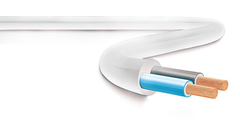 Cable eléctrico 2x0.75 HO5VV-F de 100 metros