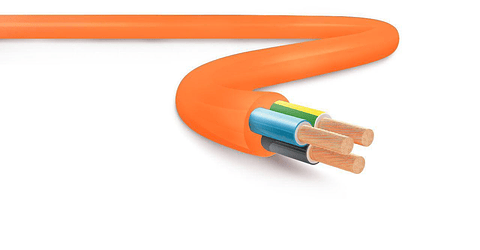Cable eléctrico 3x1.00 HO5VV-F de 20 metros