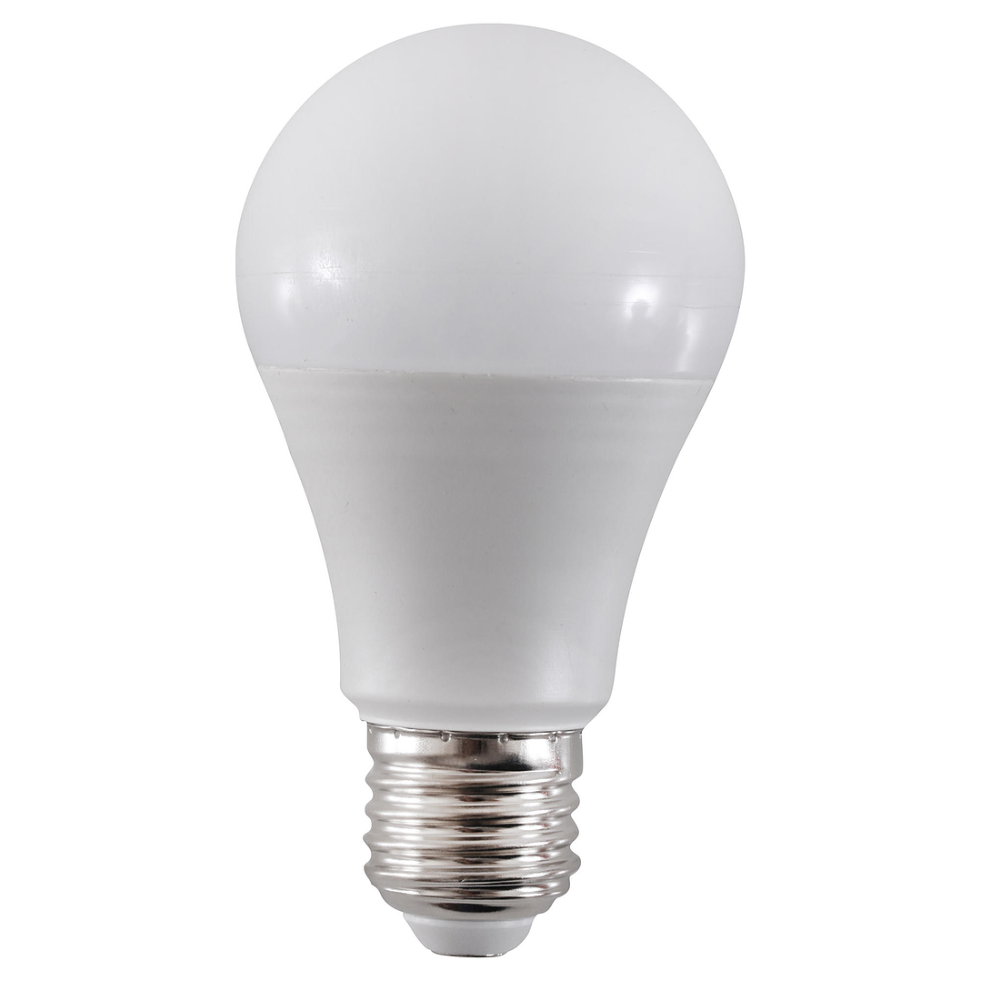 Ampolleta LED A58 de 9W E27, 3000K, 750 LM, luz blanca - Luz día 1