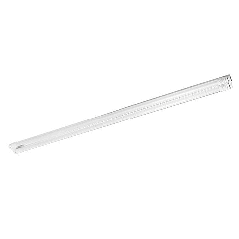 Equipo de iluminación LED tipo Canoa 2x18W 1200mm con tubos incluidos