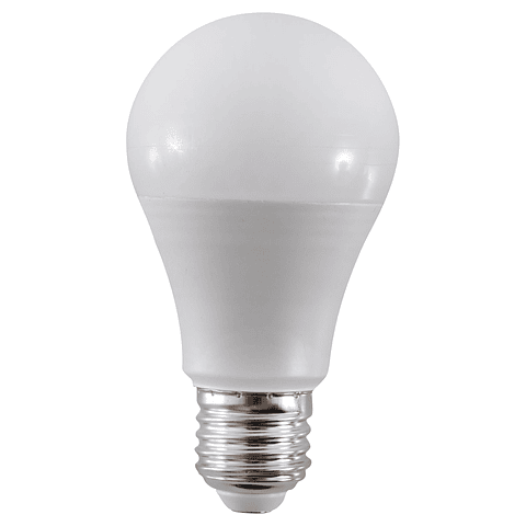 Ampolleta LED A55 de 7W E27, 3000K, 550 LM, luz blanca - Luz día