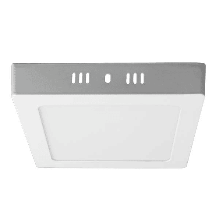 Foco Panel LED sobrepuesto cuadrado de 12W, luz día 6500K 1