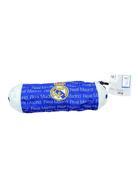 Estuche Escolar De Pelota Real Madrid Futbol