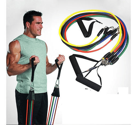 Set De 5 Bandas De Resistencia Tubulares | Entrenamiento