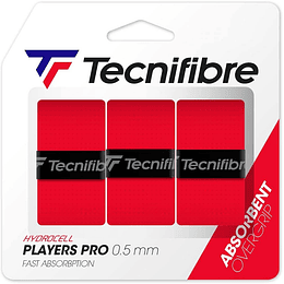 OVERGRIP TECNIFIBRE PLAYERS PRO RED 0.5 X3