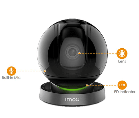 Camara IMOU IP Ranger Mov Horizontal y Vertical (Alexa-Google) 