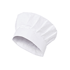 Gorro De Chef O Cocina Blanco Tipo Champiñon Frances 2