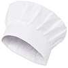 Gorro De Chef O Cocina Blanco Tipo Champiñon Frances