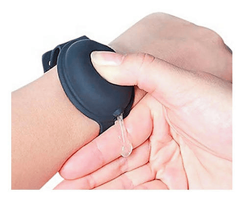 Pack X 10 Pulsera Dispensador De Alcohol Gel | Recargable