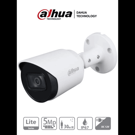 Camara Dahua Hdcvi Bala 5mp 2.8mm Ir30 Ip67 Starlight