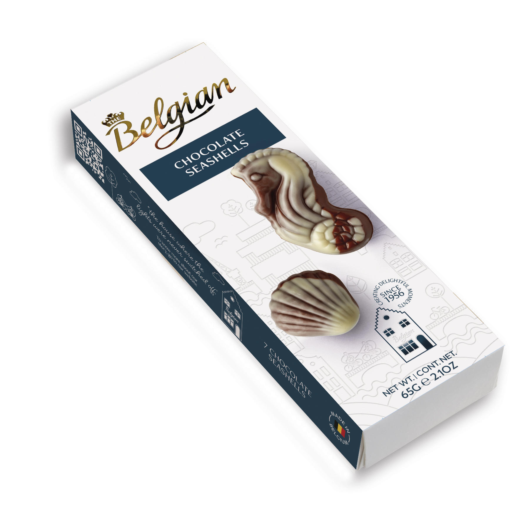 Pack x 3 Cajas Bombones De Chocolates Belgian 65g