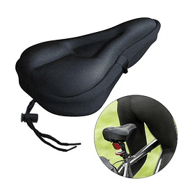 Forro Asiento De Bicicleta Cubre Sillin De Gel Maxima Comodidad