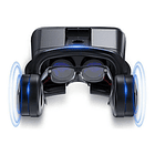 Lentes Realidad Virtual 3d + Audifonos + Control Remoto 4