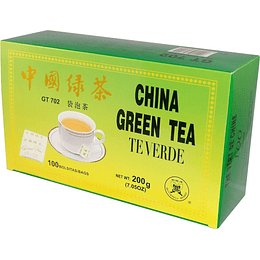 Te Verde China Green Tea Butterfly Brand 100 Bolsitas 200G