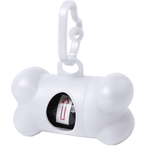 Dispensador Bolsas Perros Mascotas + 1 Rollo