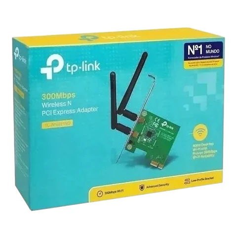 Adaptador PCI Express inalámbrico N TL-wn 881nd 300 Mbps
